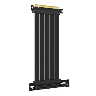 GLOTRENDS PCIe 4.0 X16 GPU Riser Cable Length 200mm, Female 90 Degree Angle, Compatible with Gen 4 GPUs, Such as RTX4090-RTX3060, RX7900, RX6950XT-RX6500XT,etc (PCIE40-20-90)