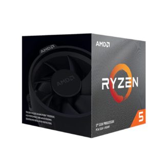 AMD 3000 Series with Radeon Graphics Ryzen 5 3400G Processor 4 Cores 8 Thread 6MB Cache 3.7GHz up to 4.2GHz AM4 Socket 300 & 400 Series Chipset (YD340GC5FHBOX)